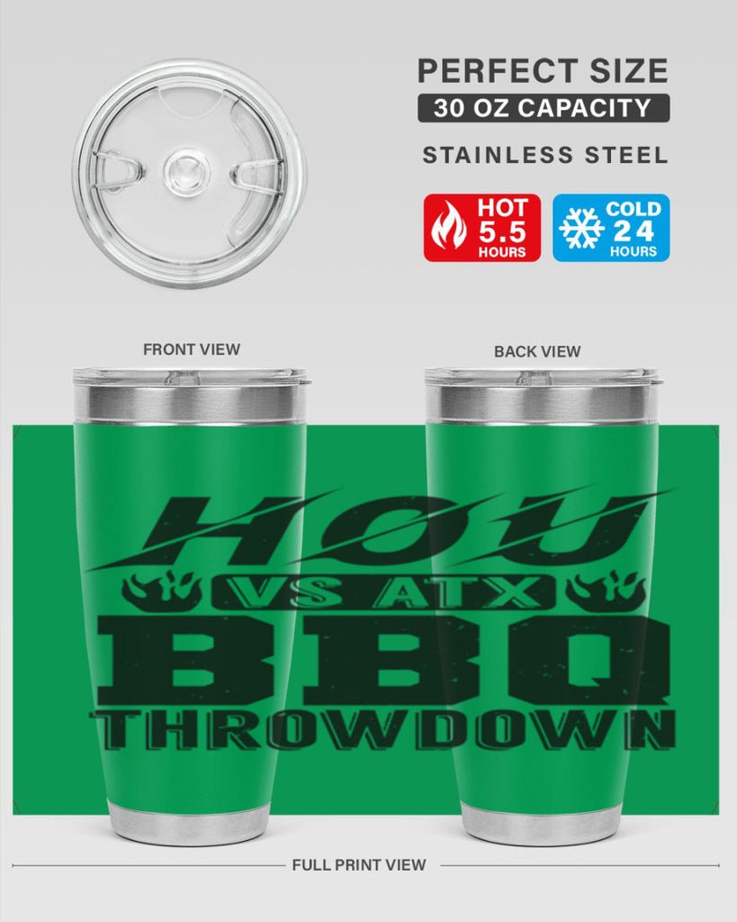 hou vs atx bbq 42#- bbq- Tumbler