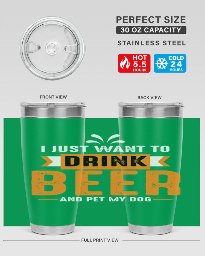 i just want drink beer 151#- beer- Tumbler