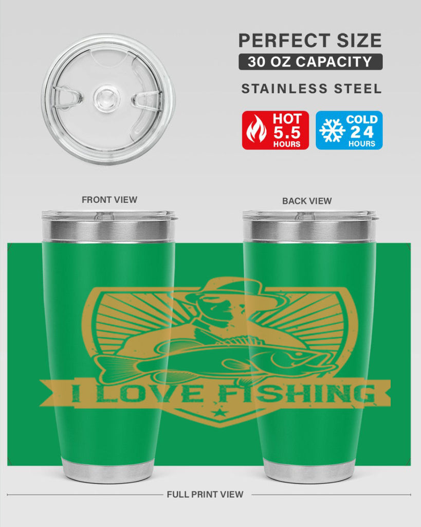 i love fishing 254#- fishing- Tumbler