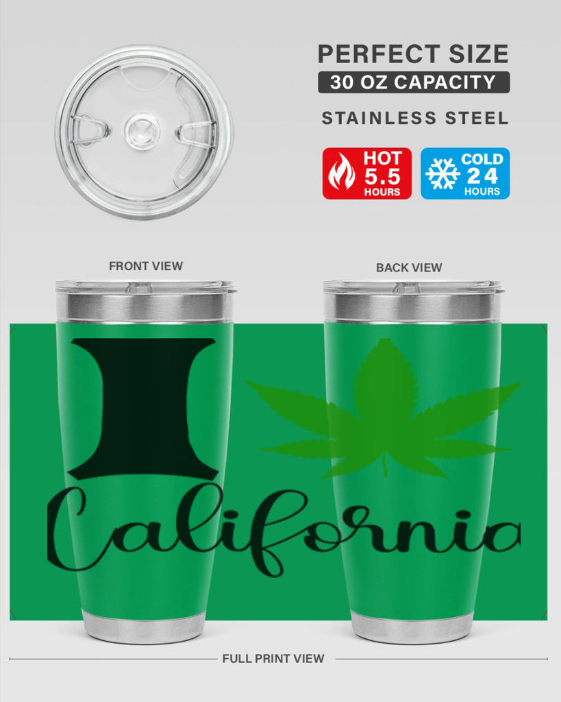 i weed california 133#- marijuana- Tumbler