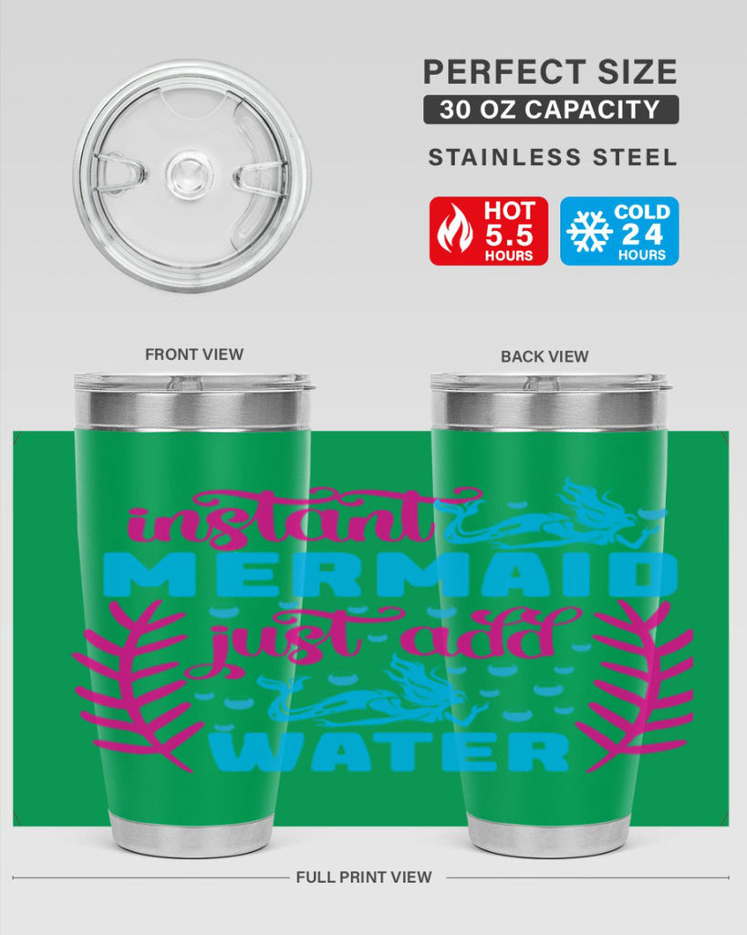 instant mermaid just add water 266#- mermaid- Tumbler