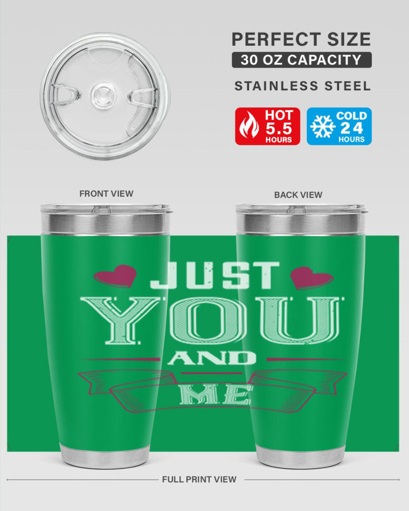 just you and me 48#- valentines day- Tumbler