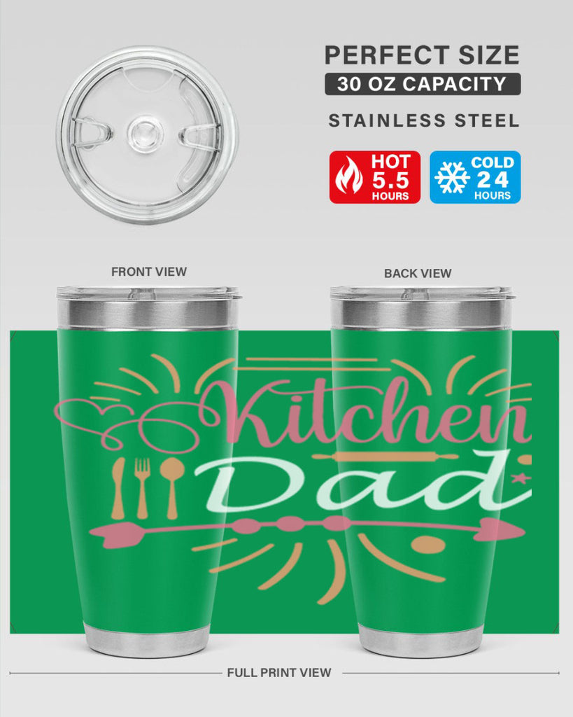 kitchen dad 84#- fathers day- Tumbler