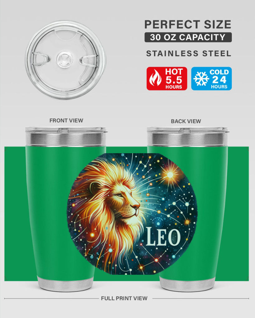 leo 313#- zodiac- Tumbler