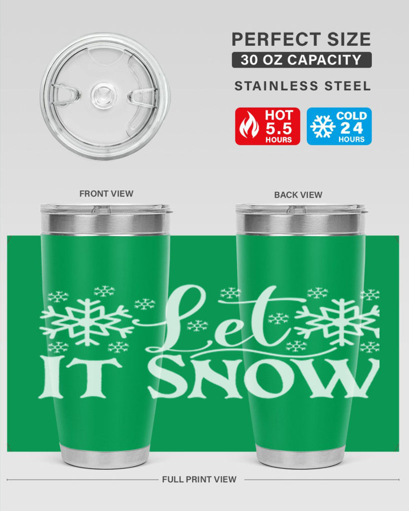 let it snow 26#- kitchen- Tumbler