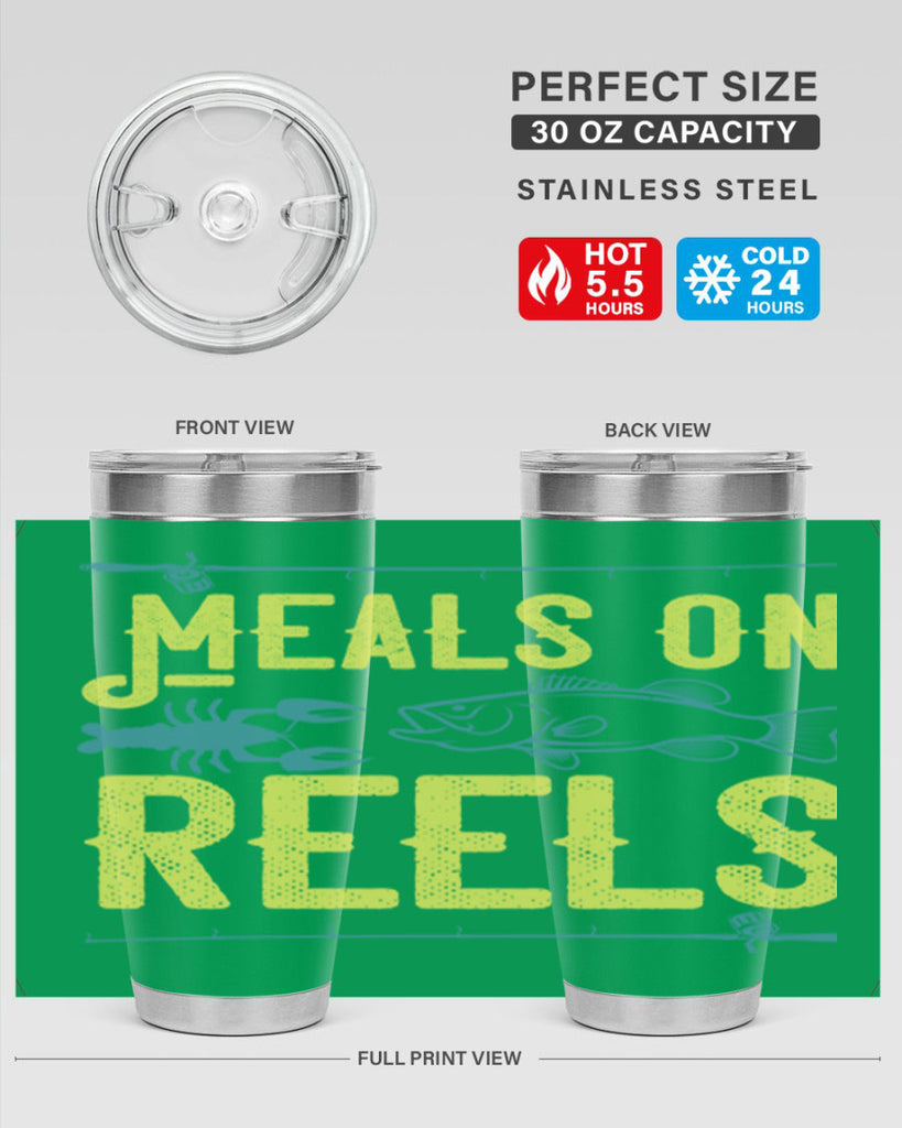 meals on reels 241#- fishing- Tumbler