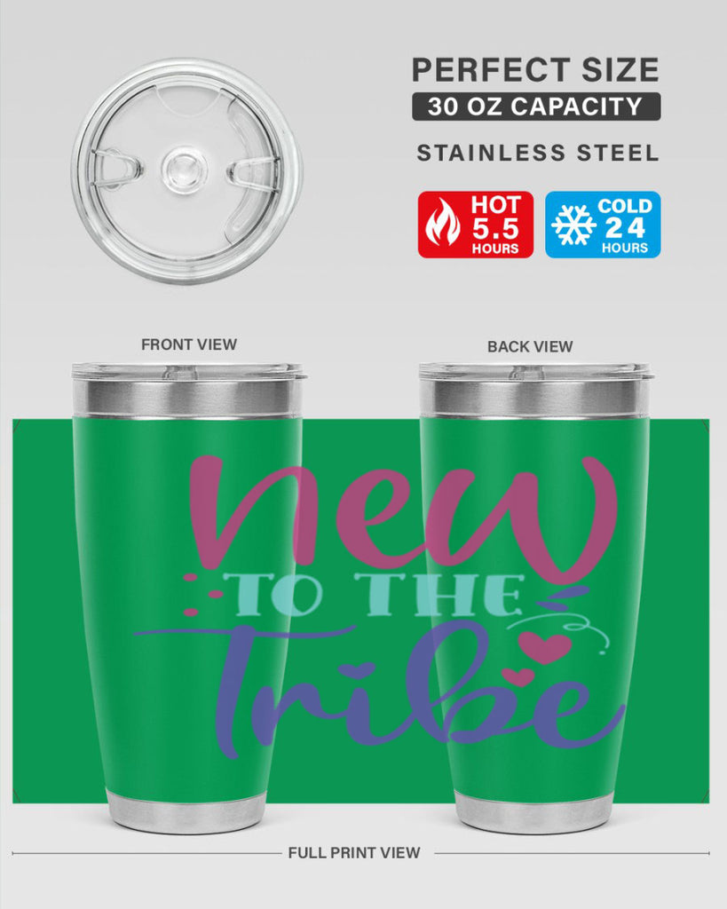 new to the tribe Style 212#- baby- tumbler
