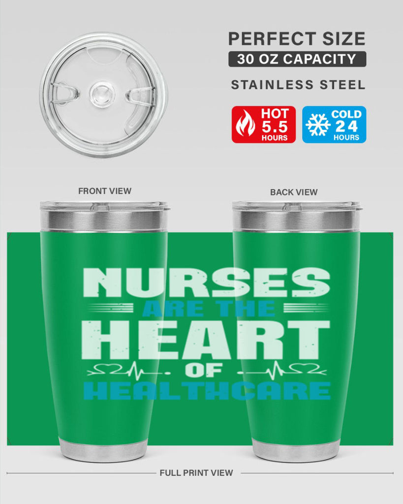 nurse are are heart healthcare Style 287#- nurse- tumbler