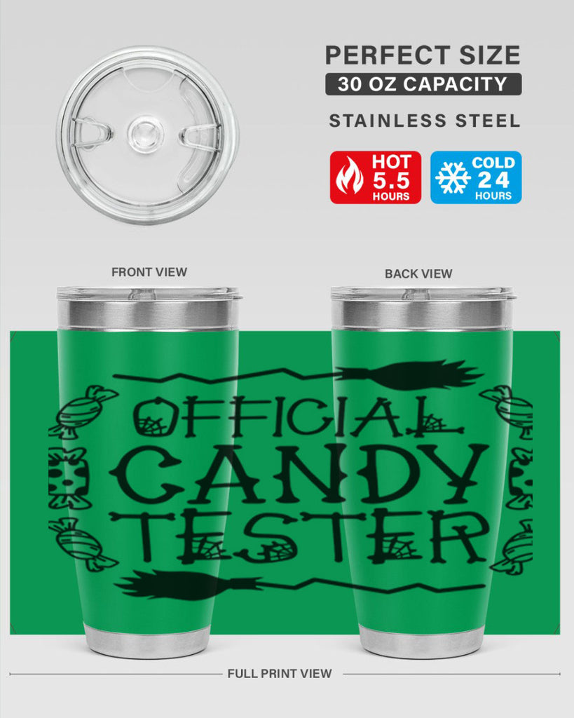 official candy tester 40#- halloween- Tumbler