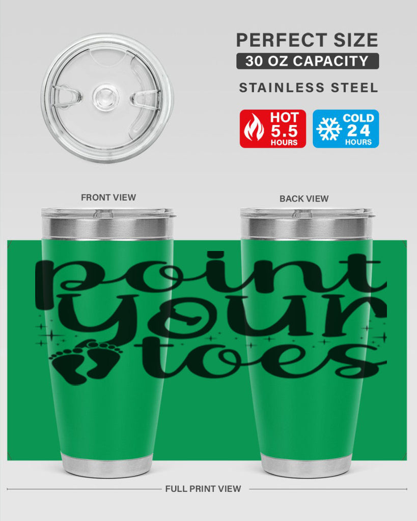 point your toes67#- ballet- Tumbler