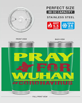 pray for wuhan coronavirus Style 27#- corona virus- Cotton Tank