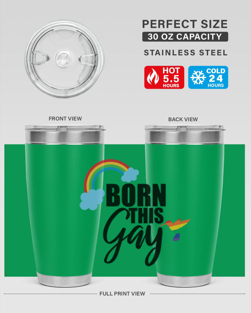 pride born this gay 68#- lgbt- Tumbler