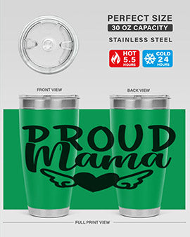 proud mama Style 39#- autism- Tumbler