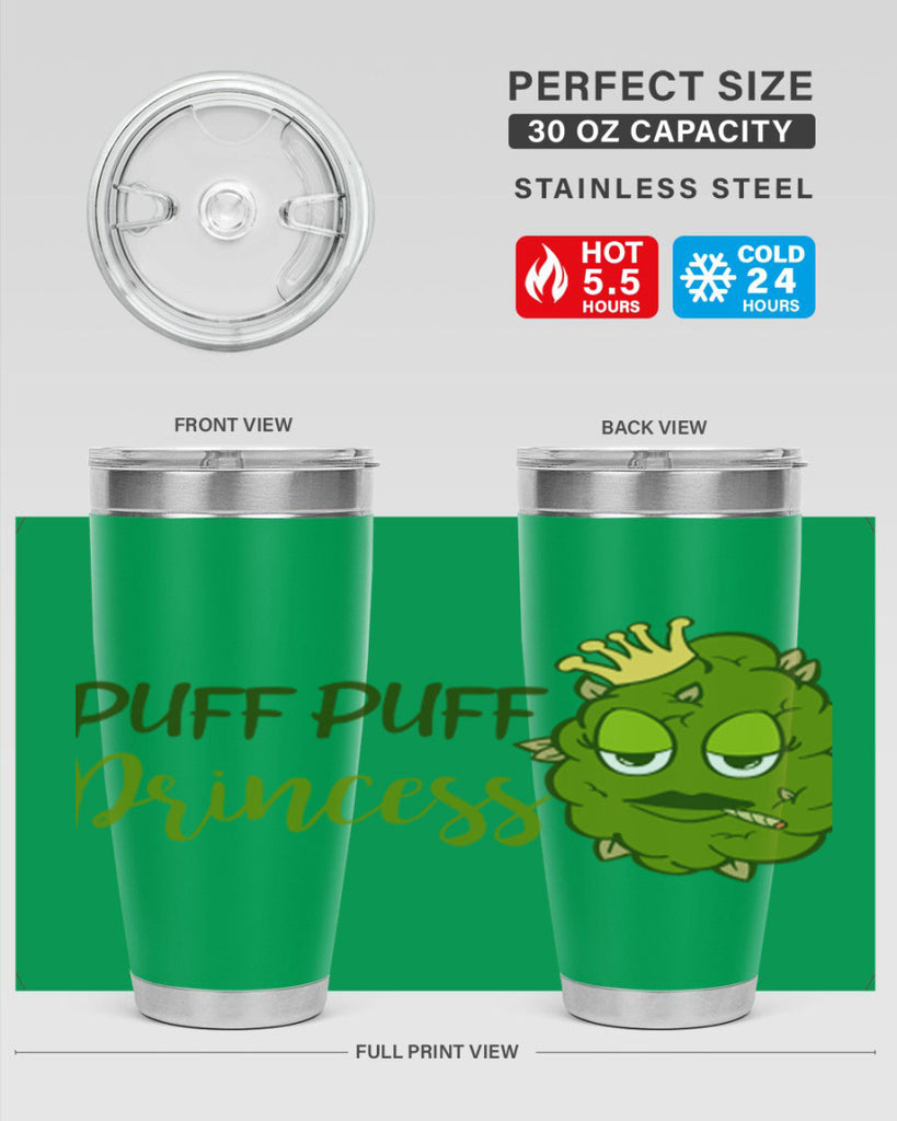 puff puff princess 220#- marijuana- Tumbler