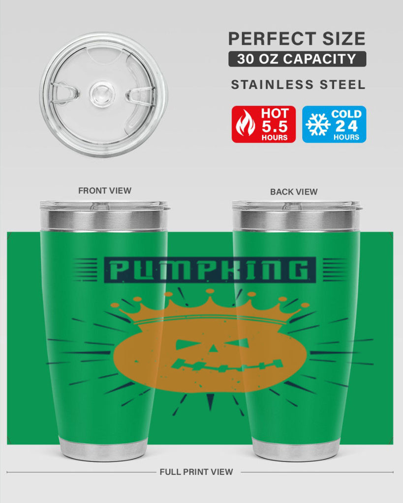 pumpking 135#- halloween- Tumbler