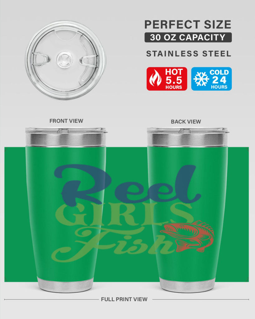 reel girls fish 199#- fishing- Tumbler