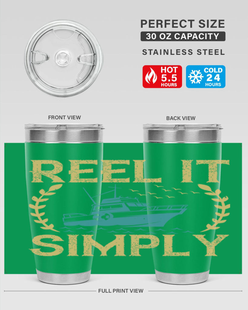 reel it simply 239#- fishing- Tumbler