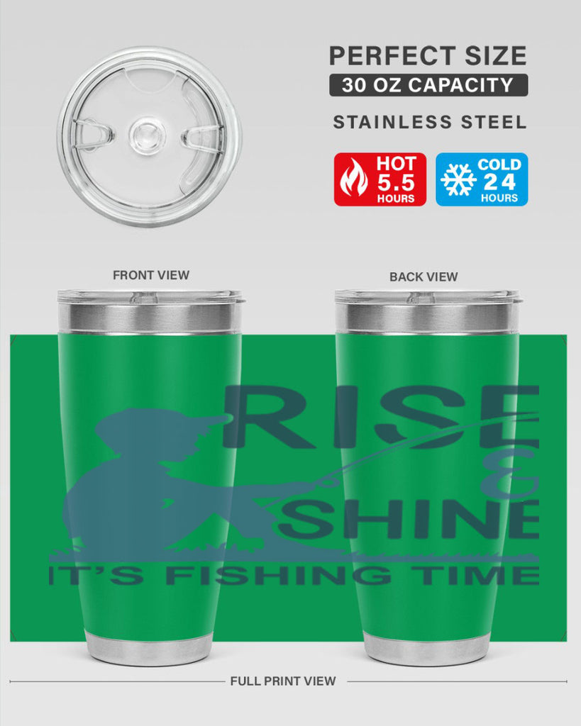 rise shine 41#- fishing- Tumbler