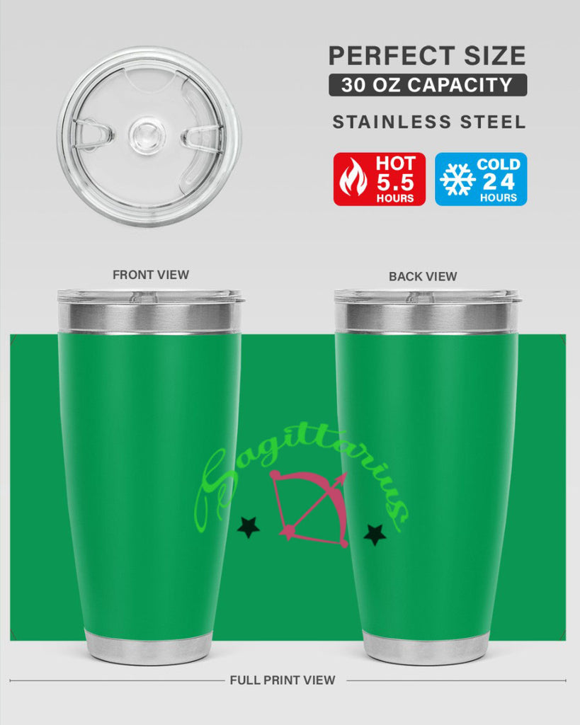 sagittarius 404#- zodiac- Tumbler