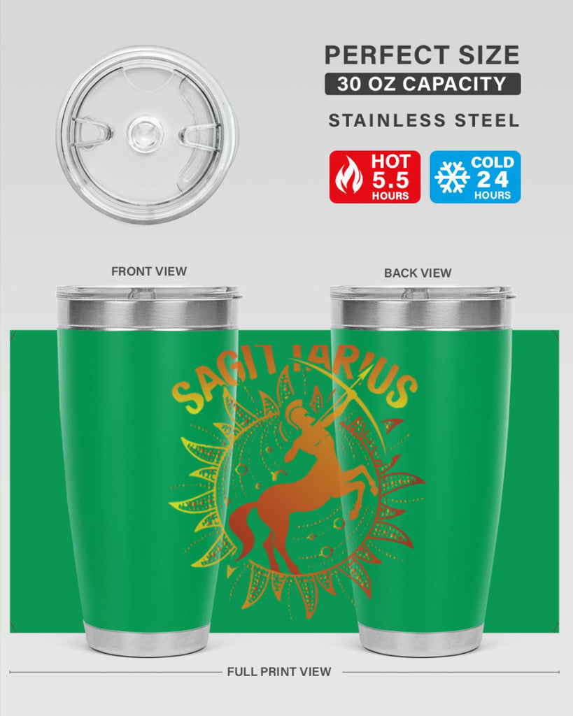 sagittarius 415#- zodiac- Tumbler