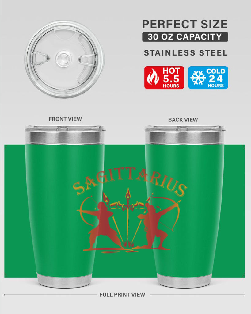 sagittarius 416#- zodiac- Tumbler