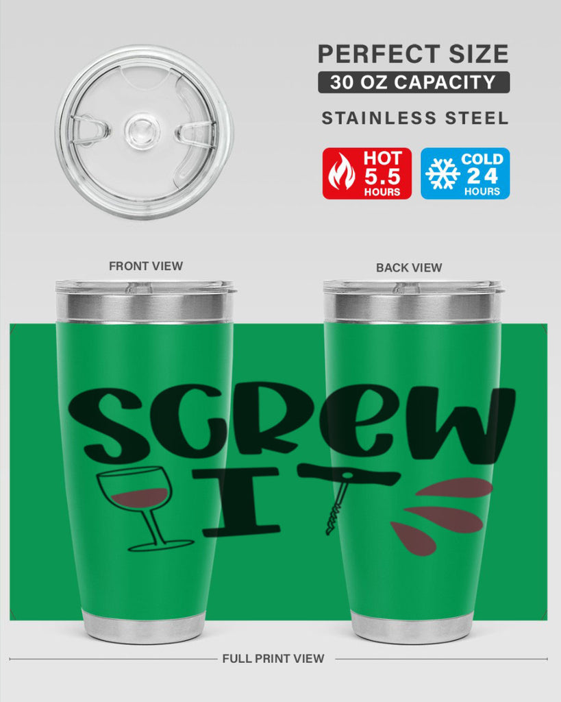 screw it 29#- wine- Tumbler