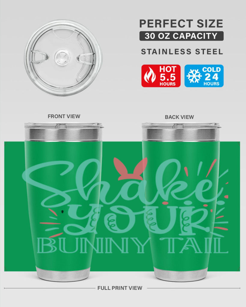 shake your bunny tail 104#- easter- Tumbler