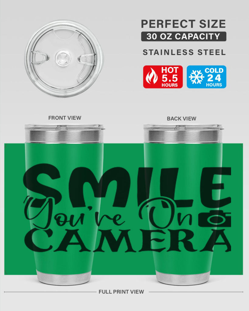 smile you’re on camera 51#- home- Tumbler