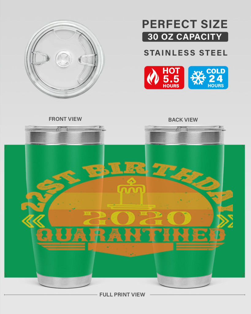 st birthday quarantined 274#- fathers day- Tumbler