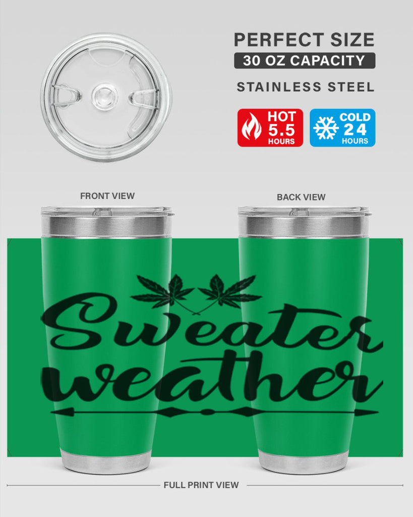 sweater weather 581#- fall- Tumbler