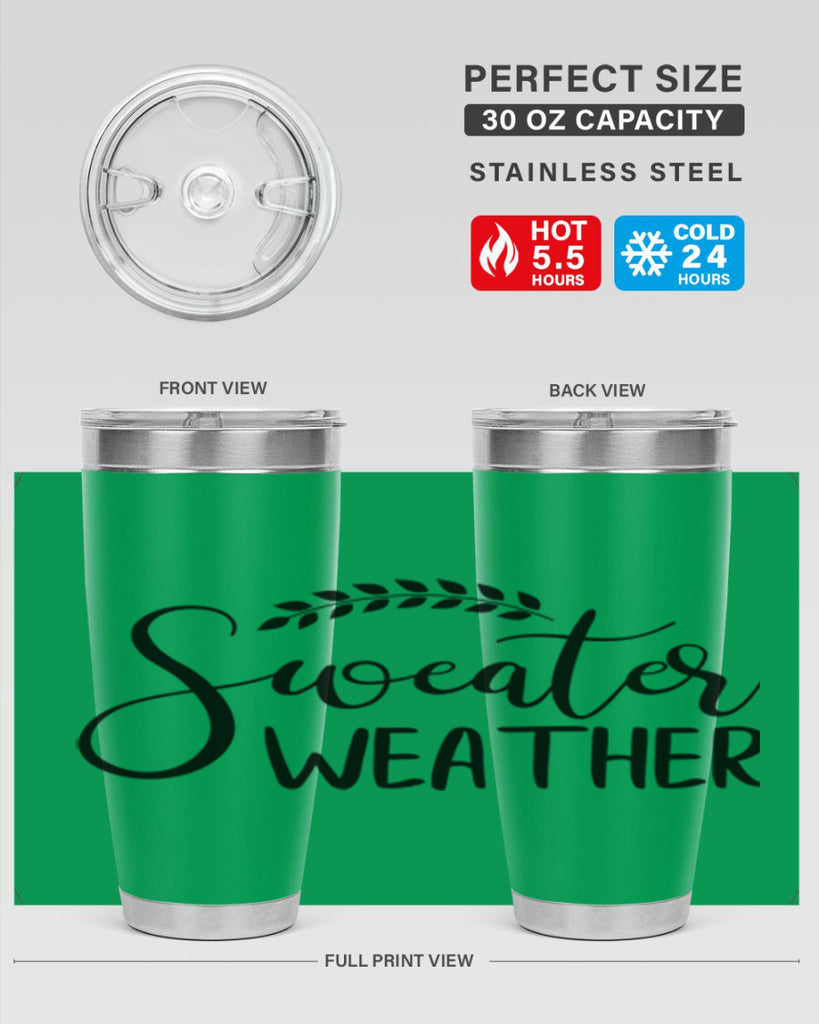 sweater weather 582#- fall- Tumbler