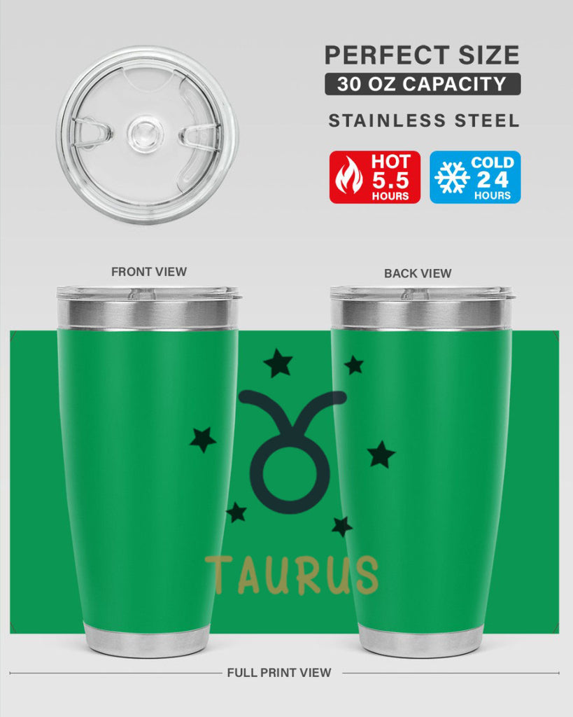 taurus 517#- zodiac- Tumbler