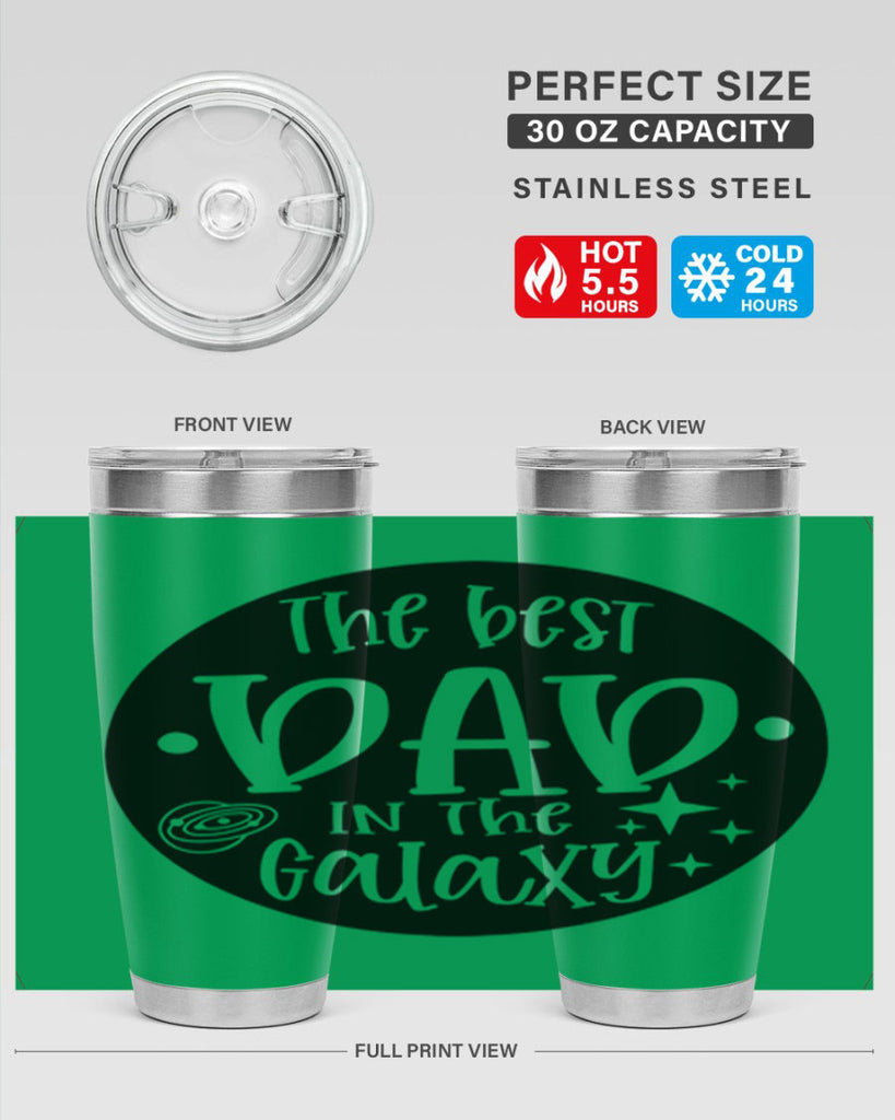 the best dad in the galaxy 18#- fathers day- Tumbler