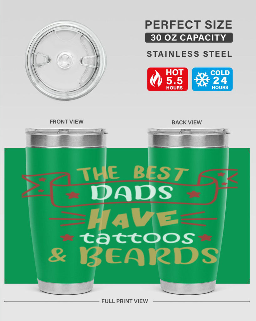 the best dads have tattoos beards 4#- fathers day- Tumbler