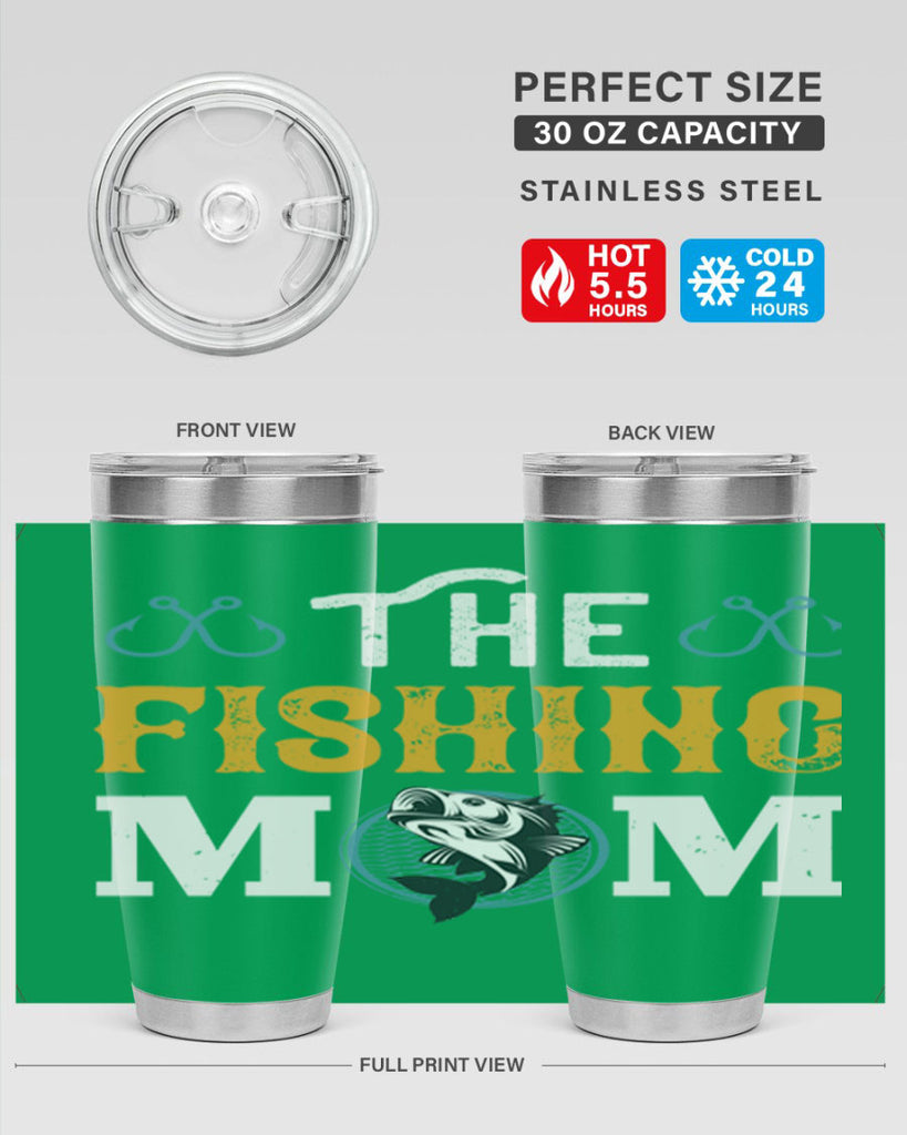 the fishing mom 24#- fishing- Tumbler