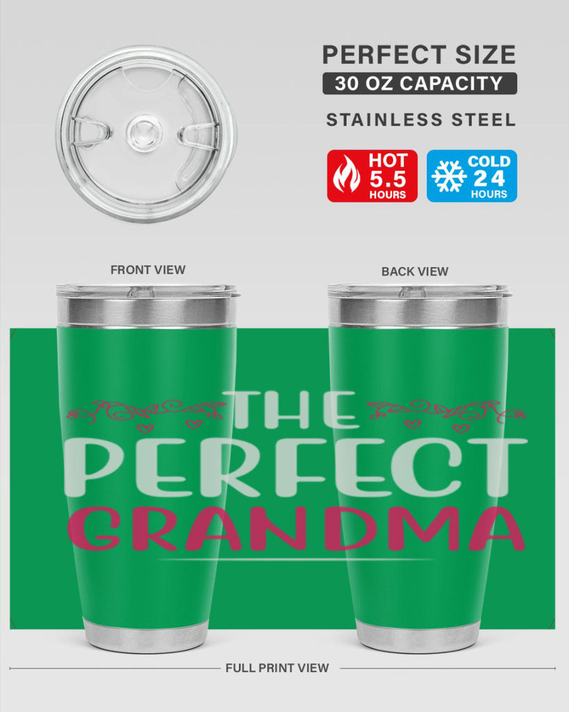 the perfect grandma 49#- mom- Tumbler