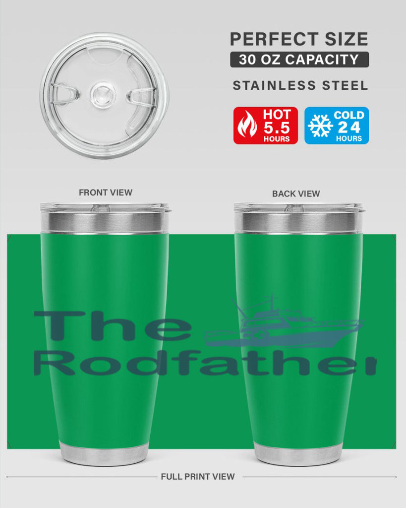 the rodfather 22#- fishing- Tumbler