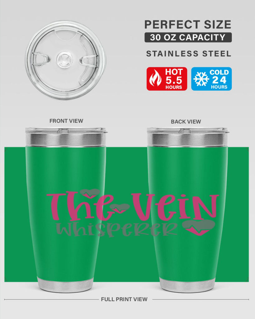 the vein whisperer Style Style 21#- nurse- tumbler