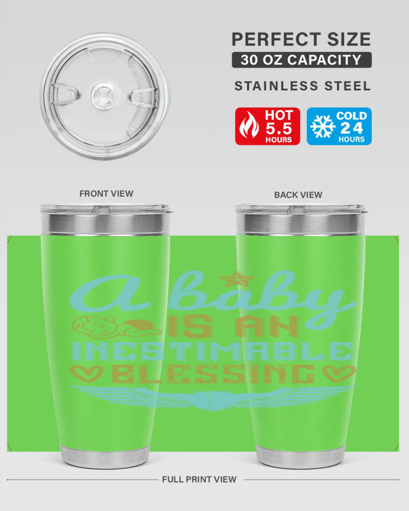 A baby is an inestimable blessing Style 141#- baby- tumbler