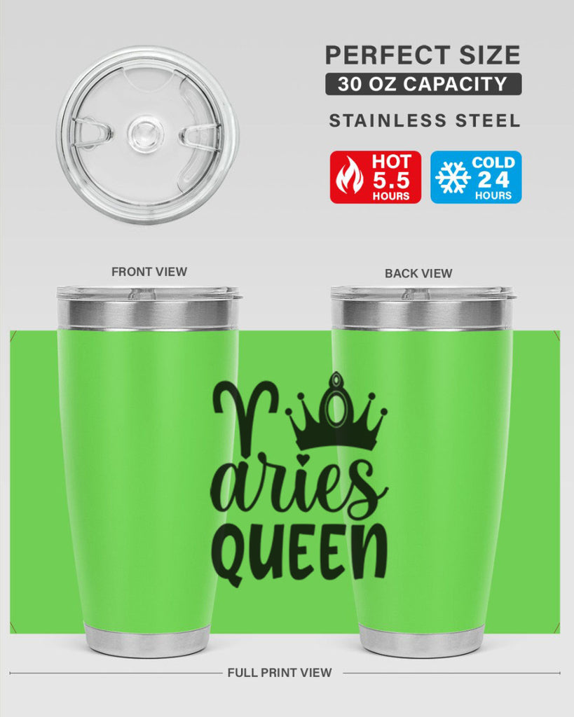 Aries queen 118#- zodiac- Tumbler