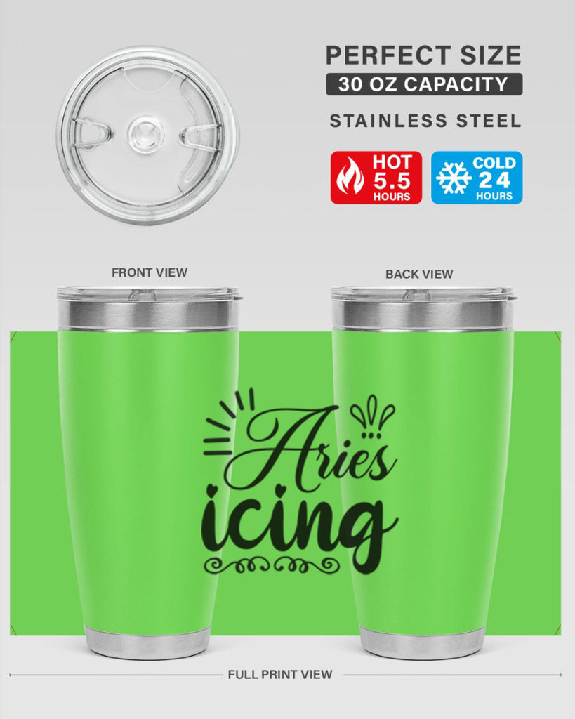 Ariesicing 105#- zodiac- Tumbler
