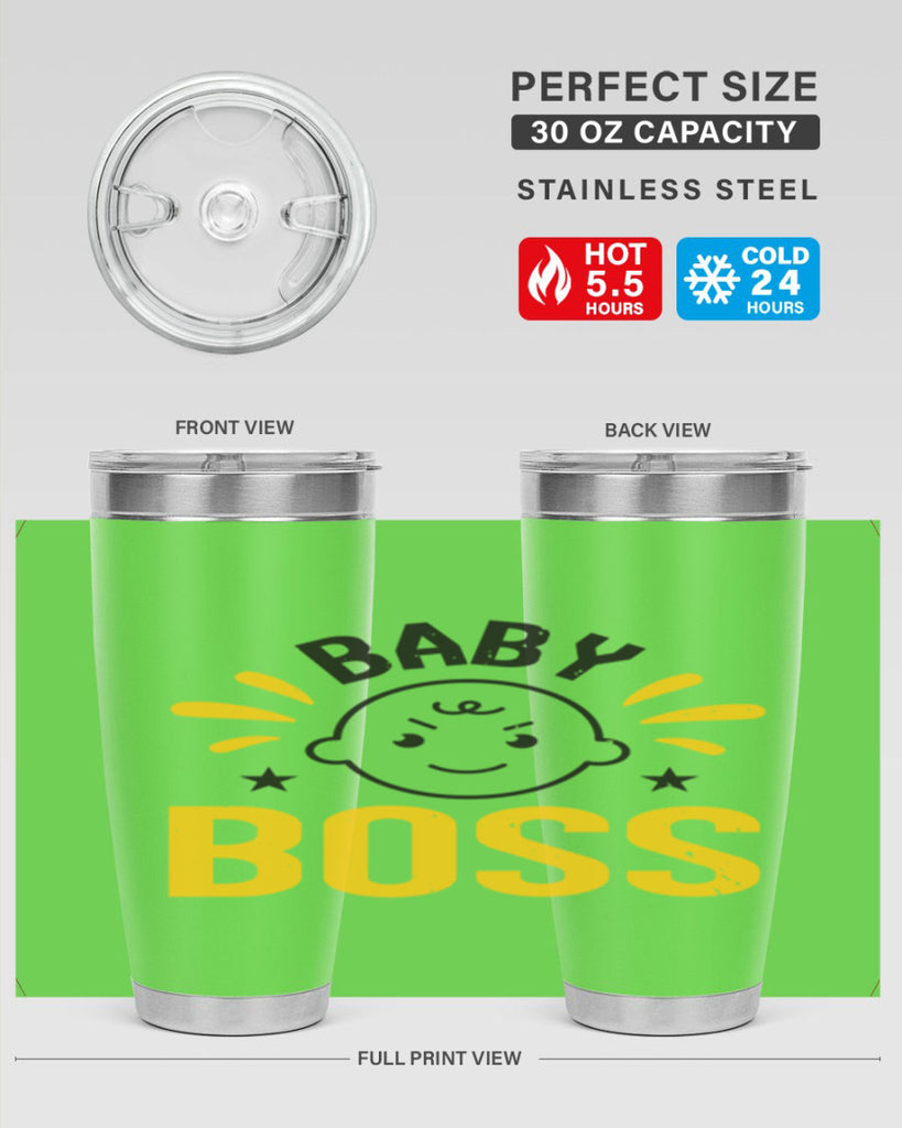 Baby Boss Style 6#- baby shower- tumbler