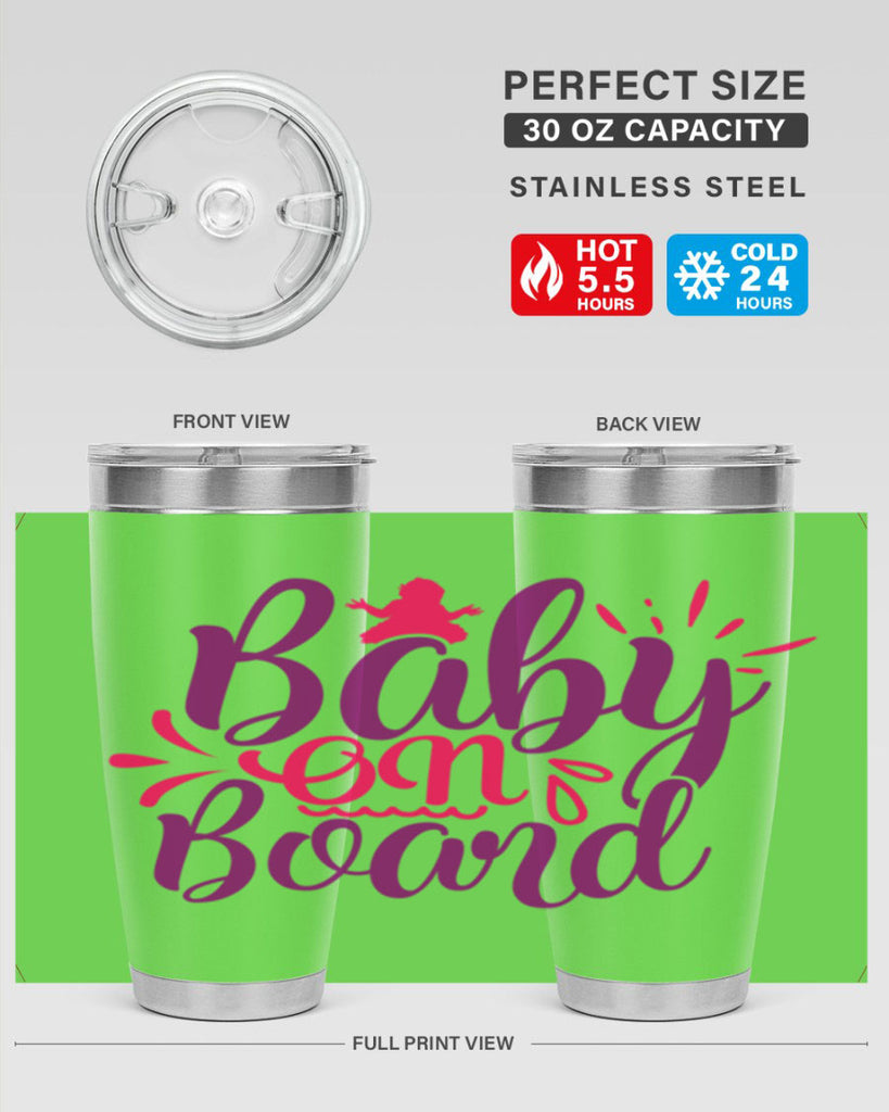 Baby On Board Style 289#- baby- tumbler