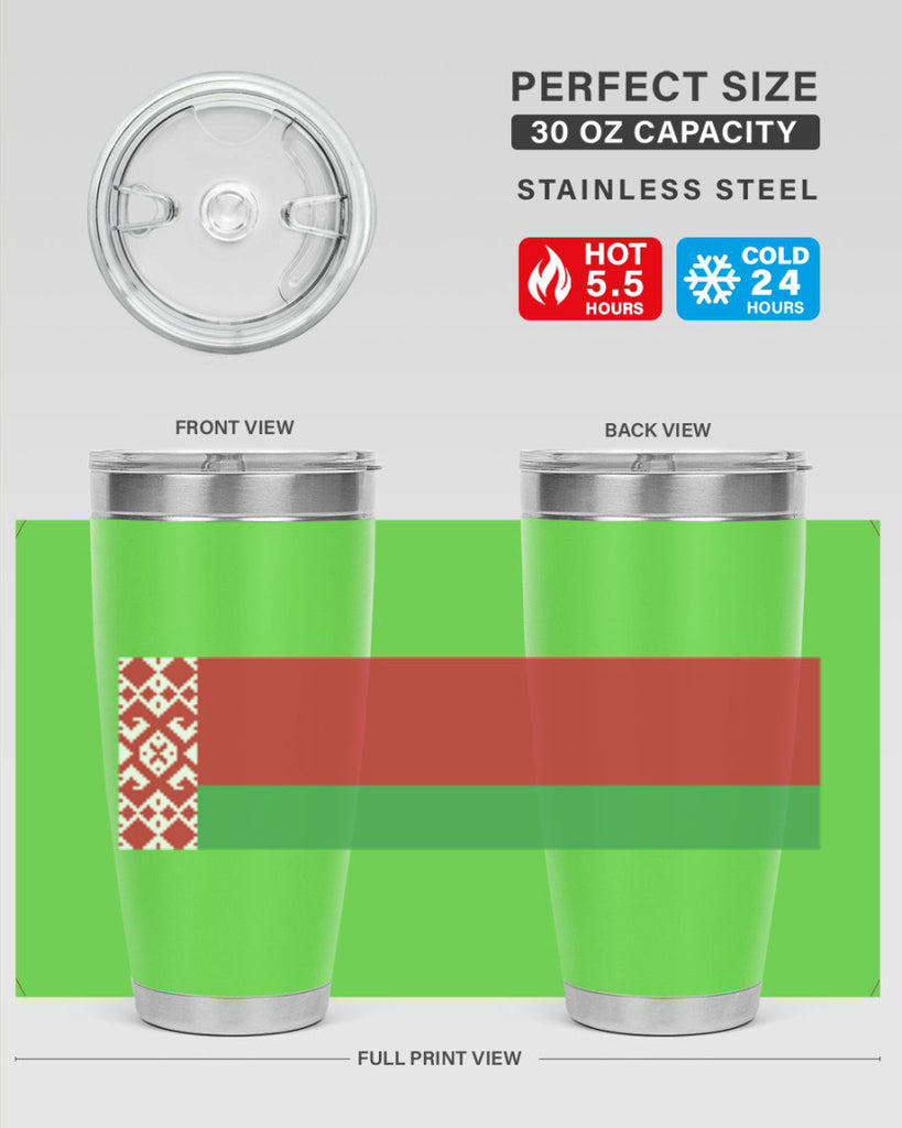 Belarus 182#- world flags- Tumbler