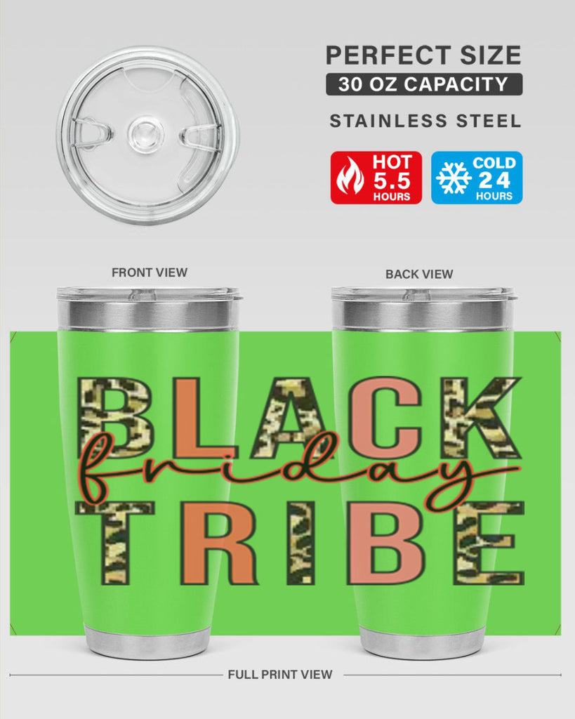 Black friday tribe 46#- fall- Tumbler