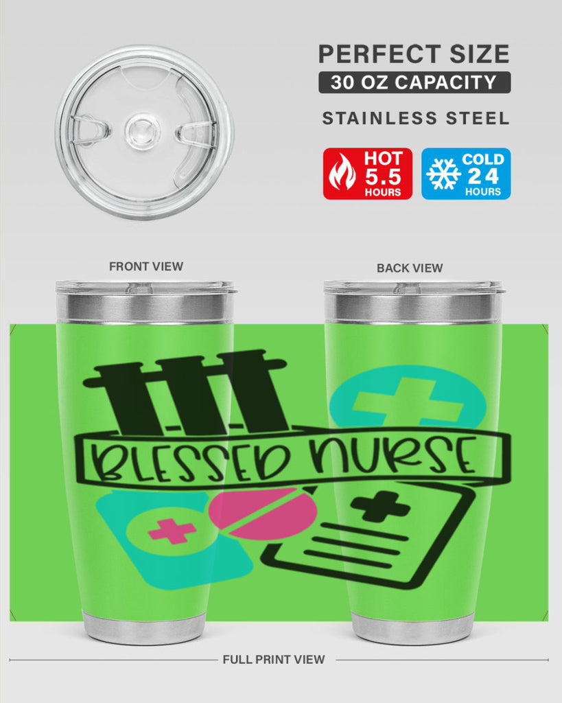 Blessed Nurse Style Style 216#- nurse- tumbler