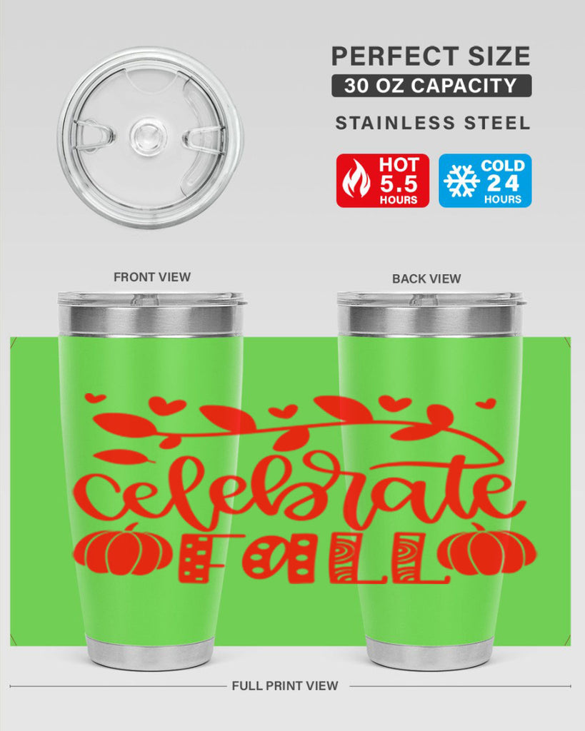 Celebrate Fall 59#- fall- Tumbler