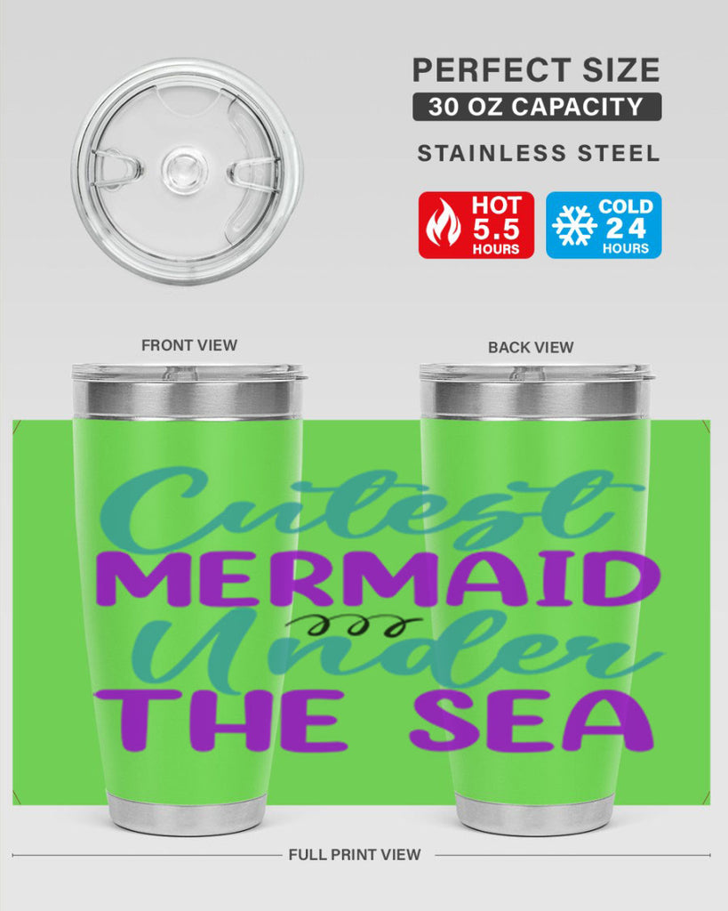 Cutest Mermaid Under The Sea 89#- mermaid- Tumbler