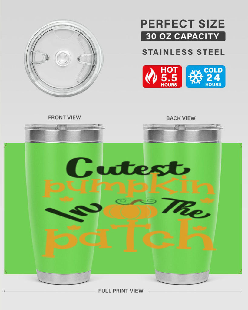 Cutestpumpkininthepatch 66#- fall- Tumbler