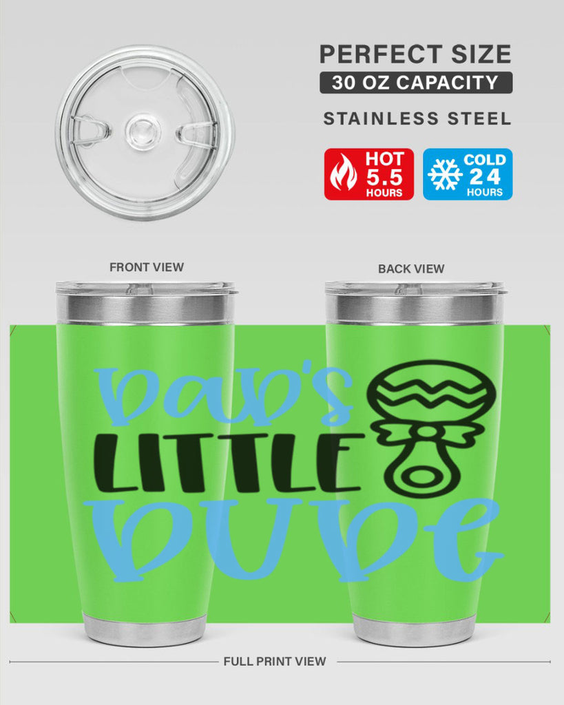 Dads Little Dude Style 102#- baby- tumbler